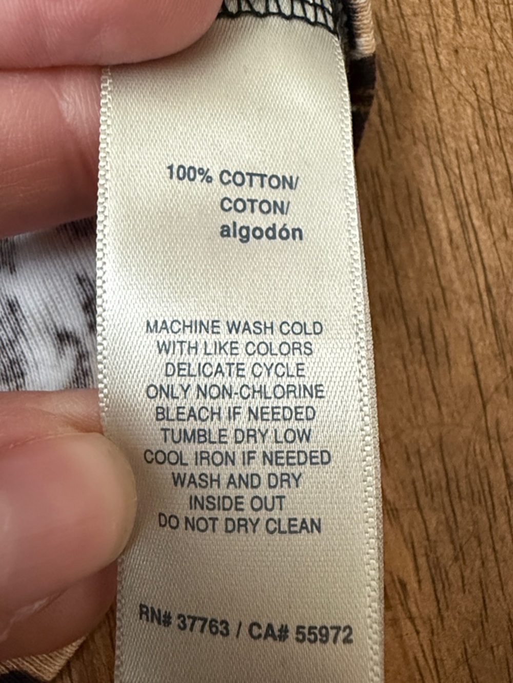 Rafaella Sleeveless Animal Print Top - Picture 3 of 3